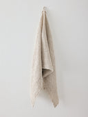 Alva våfflad handduk beige Tell Me More