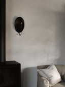 Boule oval väggljusstake