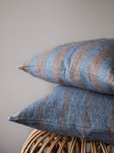 Melvin kuddfodral - Beige stripe