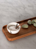 Teak saltsked