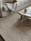 Hemp wool stripe rug 170x240 Tell Me More